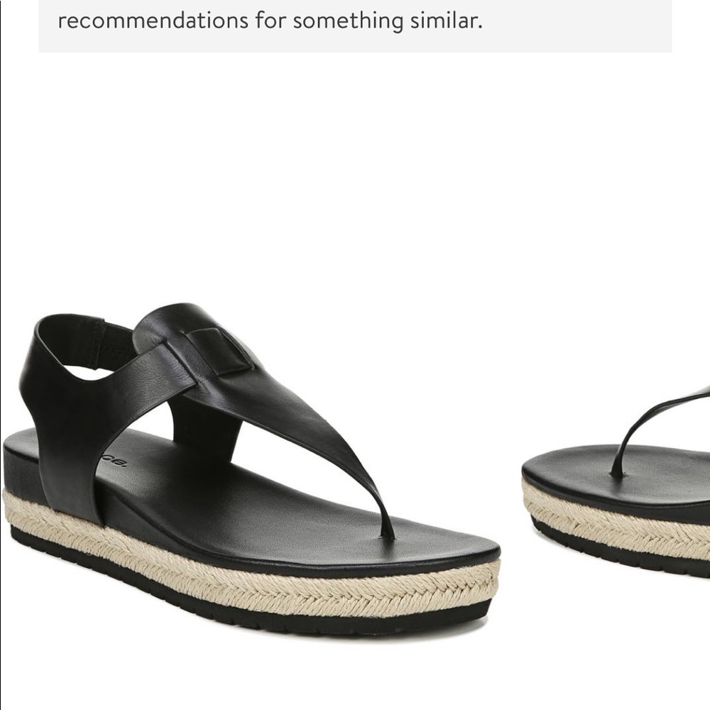 Vince NEW Flint Espadrille Thong Sandal